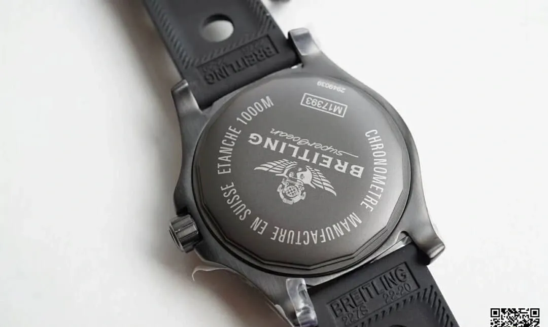 Breitling Superocean M1739313 BE92 227S M20SS.1 GF Factory 1:1 Best Edition Replica Watch Black Strap